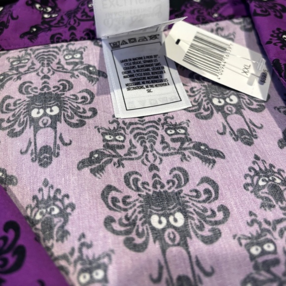 WDI Muppets Haunted Mansion Wallpaper Shirt Size XXL - Picture 3 of 6